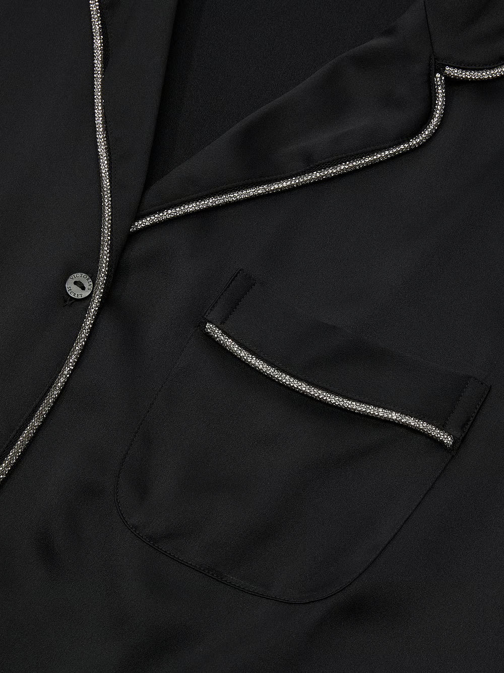 VS Glazed Satin Shine Long Pajama Set