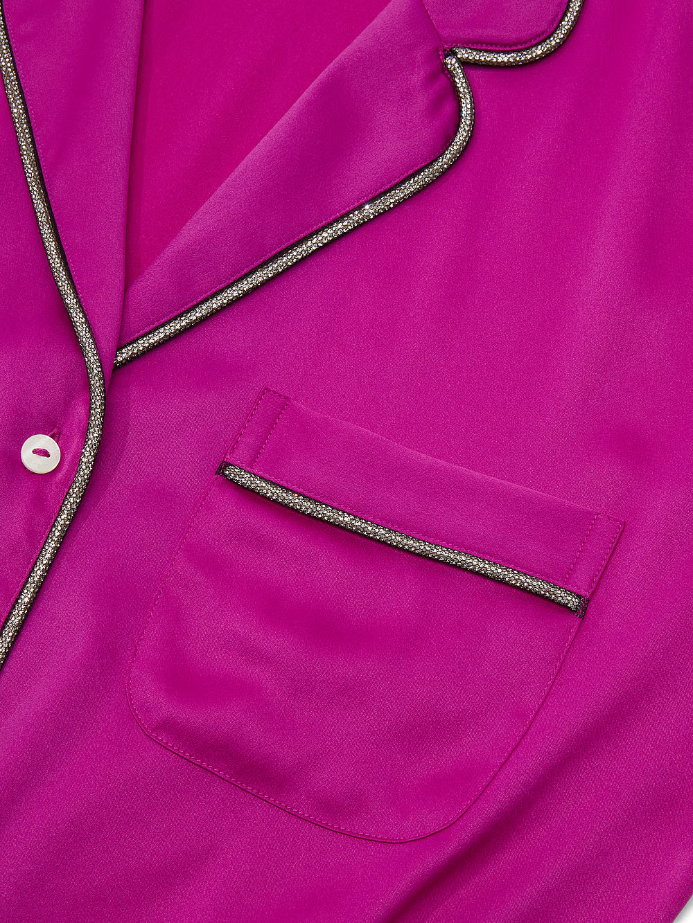 VS Glazed Satin Shine Long Pajama Set