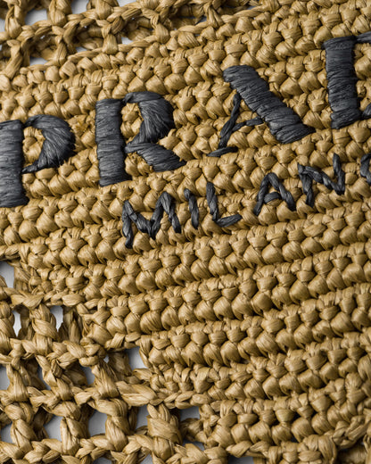 P Crochet Tote Bag
